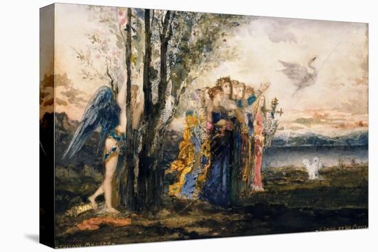 Cupid and the Muses-Gustave Moreau-Premier Image Canvas