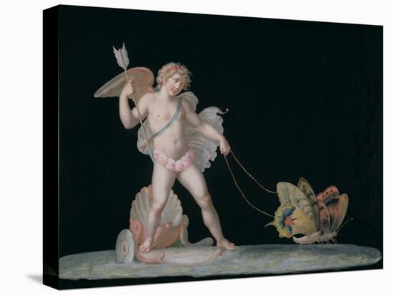 Cupid Led by Butterflies-Michelangelo Maestri-Premier Image Canvas