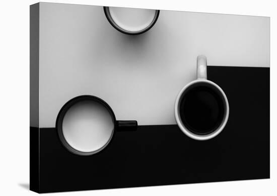 Cups-Jozef Kiss-Stretched Canvas