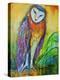 Curious Owl-Karrie Evenson-Stretched Canvas