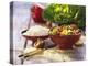 Curried Shiitake and Chinese Cabbage with Rice in Bowls-Peter Rees-Premier Image Canvas