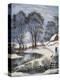 Currier & Ives: Winter Moonlight-Currier & Ives-Premier Image Canvas