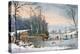 Currier & Ives Winter Scene-Currier & Ives-Premier Image Canvas