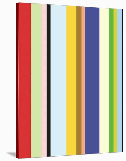 Curry Stripe-Dan Bleier-Stretched Canvas