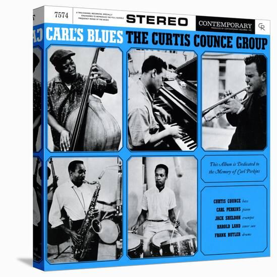 Curtis Counce Group - Carl's Blues-null-Stretched Canvas
