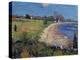 Curving Beach, New England-William James Glackens-Premier Image Canvas