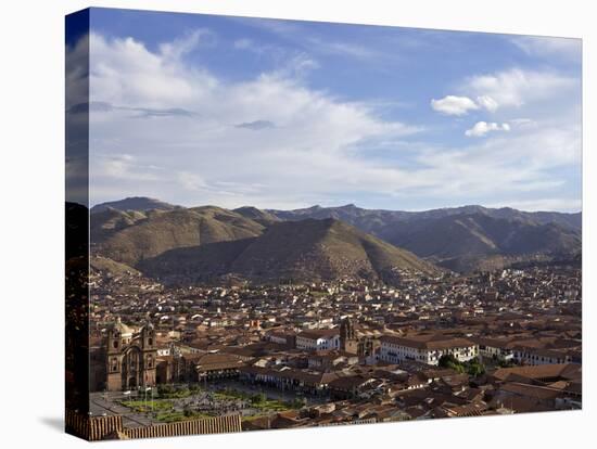 Cusco and Mountains, Peru, Peruviann, Latin America, Latin American South America-Simon Montgomery-Premier Image Canvas