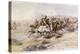 Custer and Cavalry in Action-Charles Marion Russell-Premier Image Canvas