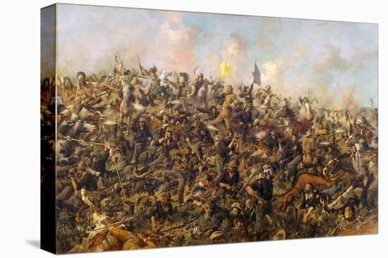 Custer's Last Stand by Edgar Samuel Paxson, 1899-Edgar Samuel Paxson-Premier Image Canvas