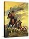 Custer's Last Stand-English School-Premier Image Canvas