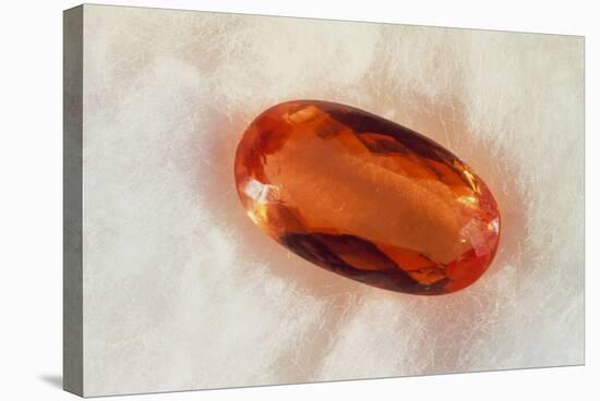 Cut And Polished Crystal of Imperial Topaz-Vaughan Fleming-Premier Image Canvas