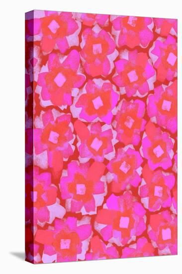 Cute Pink Blossom Pattern-Treechild-Premier Image Canvas