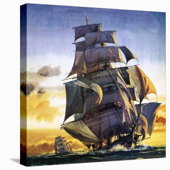 Cutty Sark-English School-Premier Image Canvas