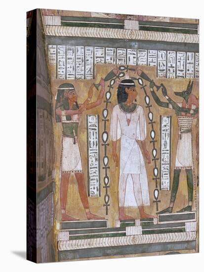 Cuve intérieure du sarcophage d'Amenemipet (prêtre du culte d'Amenophis Ier)-null-Premier Image Canvas