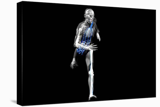 Cyborg Running-Christian Darkin-Premier Image Canvas