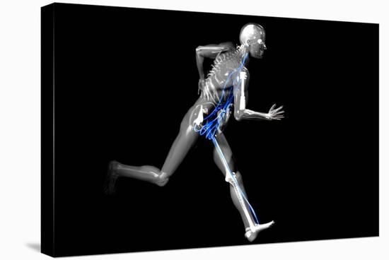 Cyborg Running-Christian Darkin-Premier Image Canvas