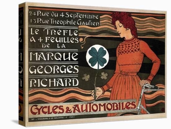 Cycles and Cars Georges Richard, 1899-Eugène Grasset-Premier Image Canvas