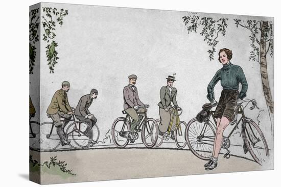 'Cycling 1839-1939 front cover', 1939-Unknown-Premier Image Canvas