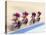 Cycling Team Competing on the Velodrome-Chris Trotman-Premier Image Canvas