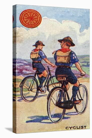 'Cyclist' Scout Badge, 1923-English School-Premier Image Canvas