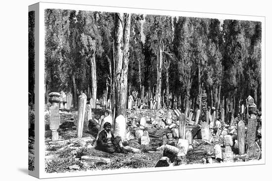 Cypress Trees in the Cemetery of Scutari, Turkey, 1895-null-Premier Image Canvas