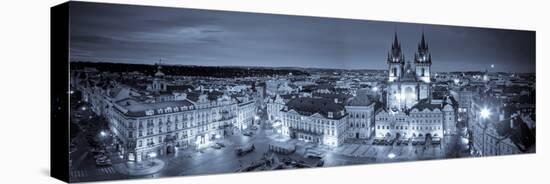 Czech Republic, Prague, Stare Mesto (Old Town), Old Town Square and Church of Our Lady before Tyn-Michele Falzone-Premier Image Canvas