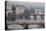 Czech Republic, Prague, View of Vitava River and the Old Town-Ali Kabas-Premier Image Canvas