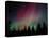 D. Aurora Borealis Alaska Red Skies Northern Lights Copper Center Alaska-pinky-Premier Image Canvas