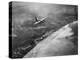 D-Day - Bomber Giving Air Support to Infantry Invasion-Robert Hunt-Premier Image Canvas