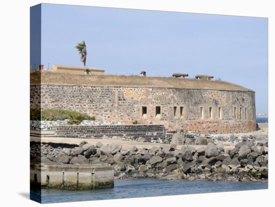 D'Estrees Fort Now a Museum of Slavery, Goree Island, Near Dakar, Senegal, West Africa-Robert Harding-Premier Image Canvas