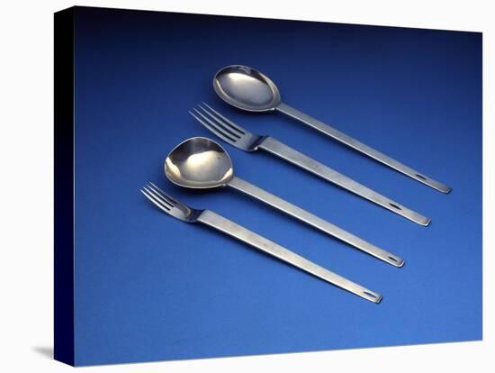 D.W. Hislop Set of Spoons and Forks-Charles Rennie Mackintosh-Premier Image Canvas