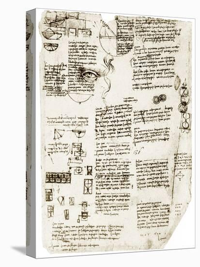 Da Vinci's Notebook-Library of Congress-Premier Image Canvas