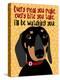 Dachshund Every Meal You Make-Ginger Oliphant-Stretched Canvas