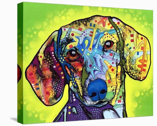 Dachshund-Dean Russo-Stretched Canvas