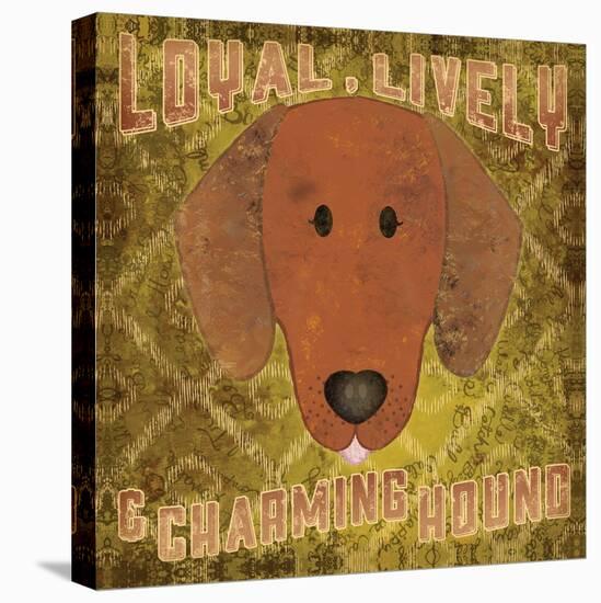 Dachshund-Ashley Sta Teresa-Stretched Canvas