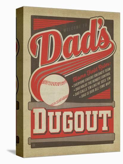 Dad's Dug Out-Anderson Design Group-Stretched Canvas