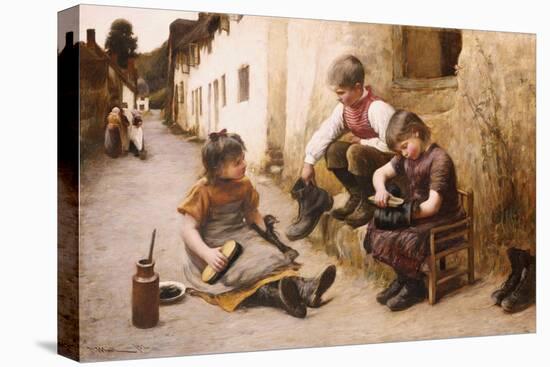 Daddy's Boots, 1892-John White-Premier Image Canvas