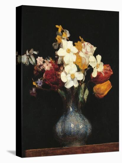 Daffodils and Tulips-Henri Fantin-Latour-Premier Image Canvas