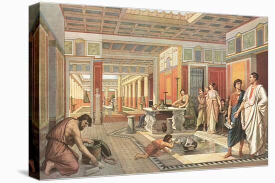Daily Life in Pompeii-null-Stretched Canvas