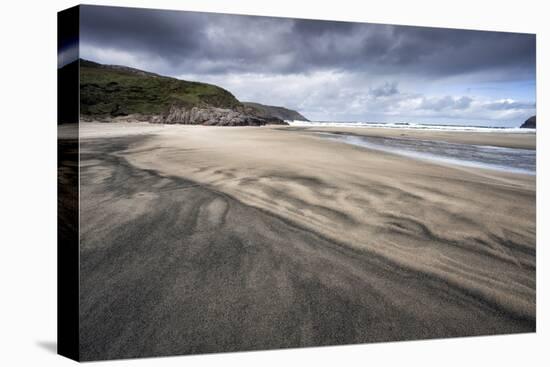 Dalbeg Beach with Intricate Patterns in the Sand-Lee Frost-Premier Image Canvas