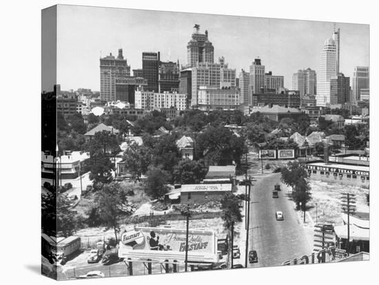 Dallas Skyline-Alfred Eisenstaedt-Premier Image Canvas
