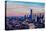 Dallas Texas Impressive Skyline at Dusk-Markus Bleichner-Stretched Canvas