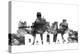 Dallas Texas Skyline BG 2-Marlene Watson-Premier Image Canvas