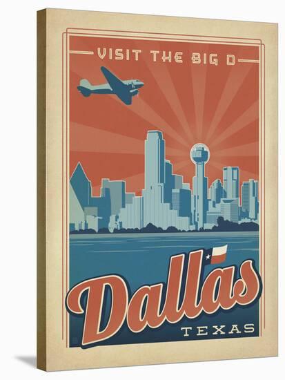 Dallas, Texas: Visit The Big D-Anderson Design Group-Stretched Canvas