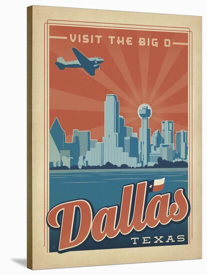Dallas, Texas: Visit The Big D-Anderson Design Group-Stretched Canvas