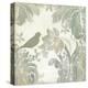 Damask Bird I-Asia Jensen-Stretched Canvas