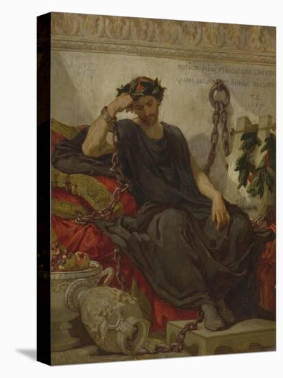 Damocles, 1867-Thomas Couture-Premier Image Canvas