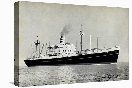 Dampfer S.S. Diemerdyk, Holland America Line-null-Premier Image Canvas