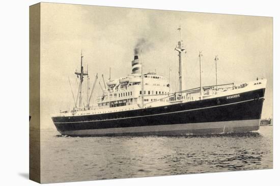 Dampfer S.S. Diemerdyk, Holland America Line-null-Premier Image Canvas