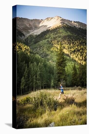 Dan Sohner Hits The Trail Through Winfield,  A Ghost Town In The High Rockies Of Colorado-Dan Holz-Premier Image Canvas